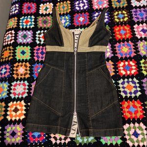Prairie Underground Denim Zipper Dress